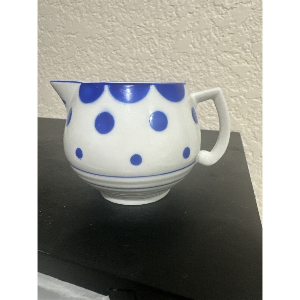 Vintage Hand-painted 'Erphila' Creamer. Made In Former Czechoslovakia.
